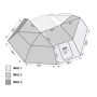 Nomadic 270 Awning Wall Kit Enhance Your Outdoor Experience Overland Vehicle Systems