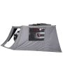 Nomadic Awning 180 Degree Side Wall with Window Overland Vehicle Systems