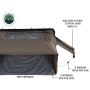 Best Hard Shell Rooftop Tent 18189901 Bushveld II Overland Vehicle Systems