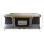 HD Bundu 2 - Hard Shell Pop Up Roof Top Tent, 2 Person, Grey Body and Black Rainfly Overland Vehicle Systems