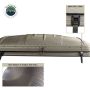 HD Bundu 2 - Hard Shell Pop Up Roof Top Tent, 2 Person, Grey Body and Black Rainfly Overland Vehicle Systems