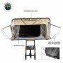 HD Bundu 2 - Hard Shell Roof Top Tent, 2 Person, Grey Body and Black Rainfly Overland Vehicle Systems