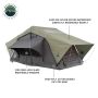 Nomadic 3 Standard Roof Top Tent 3 Person Roof Top Tent Overland Vehicle Systems