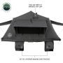Nomadic 3 Standard Roof Top Tent 3 Person Roof Top Tent Overland Vehicle Systems