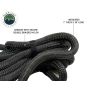 Brute Kinetic Rope Recovery Strap 1 x 30 Foot 30 Percent Stretch Overland Vehicle Systems