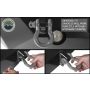 Recovery Shackle 3/4 Inch 4.75 Ton - Gray Universal Overland Vehicle Systems