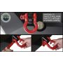 19019904 Recovery Shackle 3/4 Inch 4.75 Ton Red Overland Vehicle Systems
