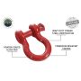 19019904 Recovery Shackle 3/4 Inch 4.75 Ton Red Overland Vehicle Systems