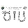 Recovery Shackle 3/4 4.75 Ton Zinc - D Ring Recovery Shackle Overland Vehicle Systems