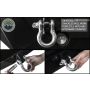 Recovery Shackle 3/4 4.75 Ton Zinc - D Ring Recovery Shackle Overland Vehicle Systems