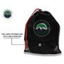 Tow Strap 30 30,000 lb. 3 x 30' Gray Storage Bag Overland Vehicle Systems