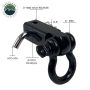 Receiver Hitch D-Ring Receiver Mount Recovery Shackle Overland Vehicle Systems
