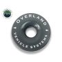 Recovery Snatch Ring 4.00 41,000 lb. Gray With Storage Bag Overland Vehicle Systems