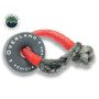 Recovery Snatch Ring 4.00 41,000 lb. Gray With Storage Bag Overland Vehicle Systems
