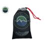 Recovery Snatch Ring 4.00 41,000 lb. Gray With Storage Bag Overland Vehicle Systems