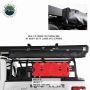 HD Nomadic 180 LTE - Awning, Grey Body, Green Trim and Black Travel Cover Overland Vehicle Systems