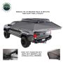 Nomadic 270 LTE Driver Side 270 Degree Awning Premium Overland Vehicle Systems