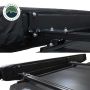 XD Nomadic 270 - Awning W/Lights and Black Out , Driver Side, Black Body, Black Trim and Black Travel Cover Overland Vehicle Systems