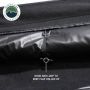 XD Nomadic 270 - Awning Wall 1 W/Black Out, Driver Side, Black Body, Black Trim W/Storage Bag Overland Vehicle Systems