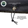 XD Nomadic 270 - Awning Wall 1 W/Black Out, Passenger Side, Black Body, Black Trim W/Storage Bag Overland Vehicle Systems