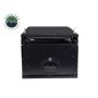 Camping Cargo Box With Slide Out Drawer & Working Station Overland Vehicle Systems
