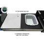 Cargo Box Kitchen With Slide Out Sink, Cooking Shelve and Slide Out Work Station Overland Vehicle Systems