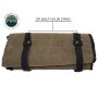 Rolled General Tool Storage Bag - Waxed Canvas Overland Vehicle Systems