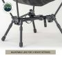 Compact Camping Chair with Collapsible Aluminum Frame Overland Vehicle Systems
