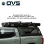 Expedition Pro Plus Truck Cap W/Full Wing Window Doors, Front and Rear Windows and 3rd Brake Light 23-26 Chevrolet Colorado/GMC Canyon Overland Vehicle Systems