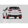 Rally Armor MF59-UR-BLK/PBL Black Mud Flap/Performance Blue Logo