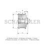 INA EA0146 INA BDC FEAD overruning alternator pulley