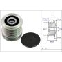 INA EA0165 INA BDC FEAD overruning alternator pulley