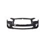 FRONT BUMPER COVER RED SPORT|SPORT; W/OBJECT SENSORS; PRIME INFINITI Q50 18-C