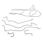 Genuine OEM Part Brake Hydraulic Line 19419097