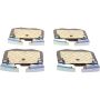 Genuine OEM Brake Pad Set 34116889572