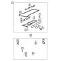 Genuine OEM 4884572AA Engine Coolant Outlet Gasket