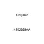 Genuine OEM 4892928AA Engine Oil Filler Cap