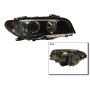 Genuine OEM Headlight Assembly 63127165952