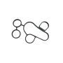 Genuine OEM 68213432AA GASKET, Engine Oil Cooler