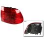 Genuine OEM Tail Light Assembly 95563148602