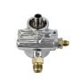 Top Street Performance JM2011BKH GM Type II Black Power Steering Pump with Integral Reservoir and Pulley Hub