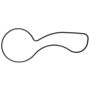 MAHLE K33310 Engine Water Pump Gasket