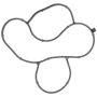 MAHLE K33521 Engine Water Pump Gasket