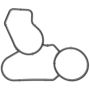 MAHLE K33553 Engine Water Pump Gasket