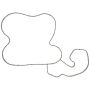 MAHLE K33718 Engine Water Pump Gasket