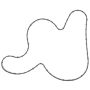 MAHLE K33826 Engine Water Pump Gasket