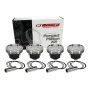Wiseco K598M9955AP Piston Set, Subaru, EJ257, 99.55 mm Bore, Sport Compact, Set of 4