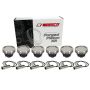 Wiseco K643M955AP Piston Set, Nissan, VQ37, 86.50 mm Bore, Sport Compact, Set of 6