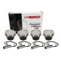 Wiseco K672M815AP Piston Set, Honda, R18A, 81.50 mm Bore, Sport Compact, Set of 4