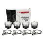 Wiseco KE151M81 Piston Set, Ford, 1.6L, 81.00 mm Bore, European, Set of 4